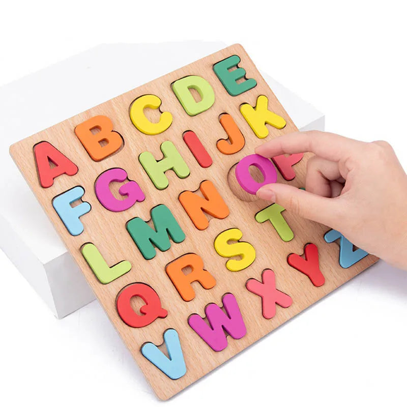 Wooden Puzzle Montessori Toys for Baby